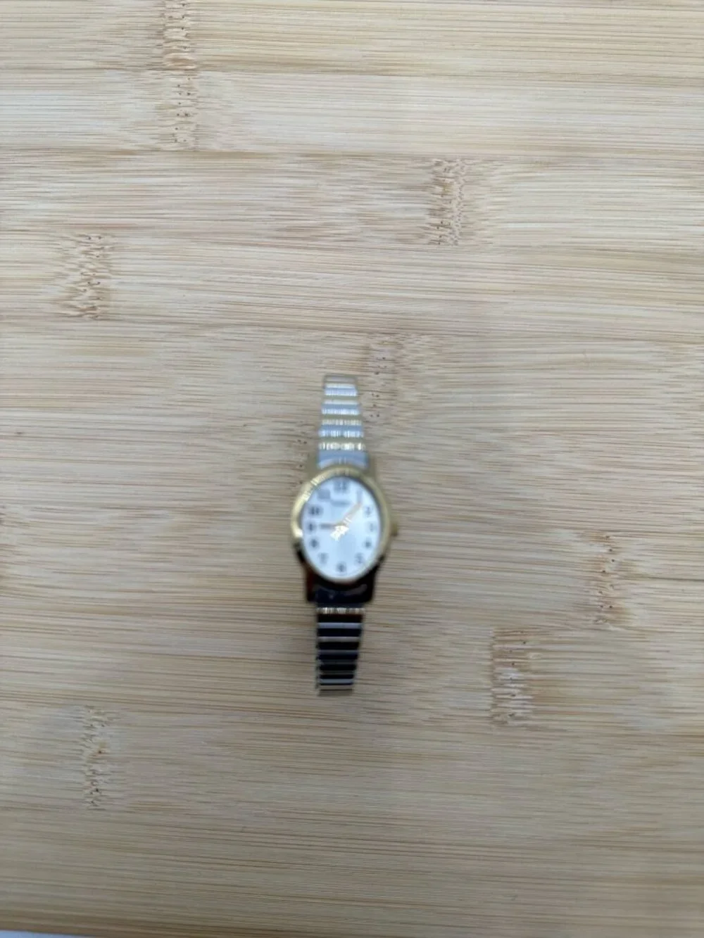 Timex Women's Cavatina Two-Tone Stainless Steel Expansion Band Watch T2M570